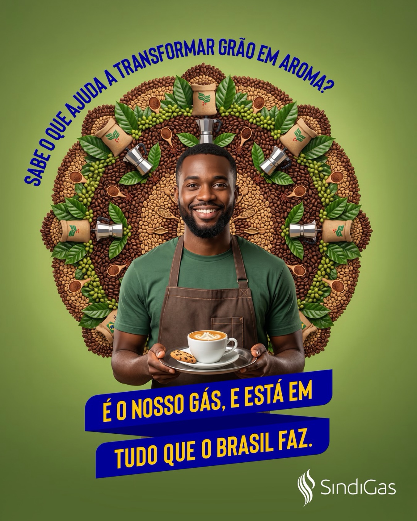 ☕🇧🇷 O café é uma das paixões que o Brasil produz para o mundo.

Por trás de cada xícara, existe uma cadeia que movimenta pessoas, negócios e muita energia. O GLP está presente nessa jornada, ajudando a transformar o trabalho de quem produz em momentos especiais da nossa rotina.

É o nosso gás, e está em tudo que o Brasil faz.

#GásDoBrasil #GLP #Sindigás #cafébrasileiro