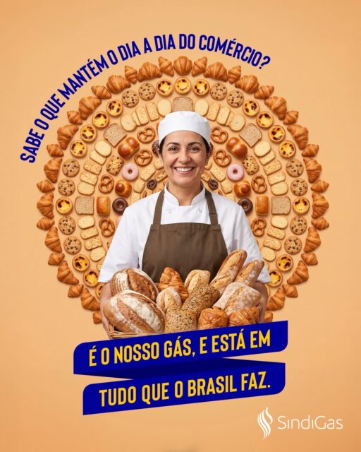 Do café da manhã à pizza do fim de semana, o GLP está presente em muitos momentos da nossa rotina. 🔥🥖🍕

Padarias, restaurantes, lanchonetes e tantos outros negócios contam com o GLP para preparar alimentos, movimentar cozinhas e manter o Brasil funcionando.

Porque quando a gente fala de GLP, fala também de trabalho, alimentação, empreendedorismo e de tudo aquilo que faz a vida acontecer.

É o nosso gás, e está em tudo que o Brasil faz. 🇧🇷

#Sindigás #GLP #empreendedorismo