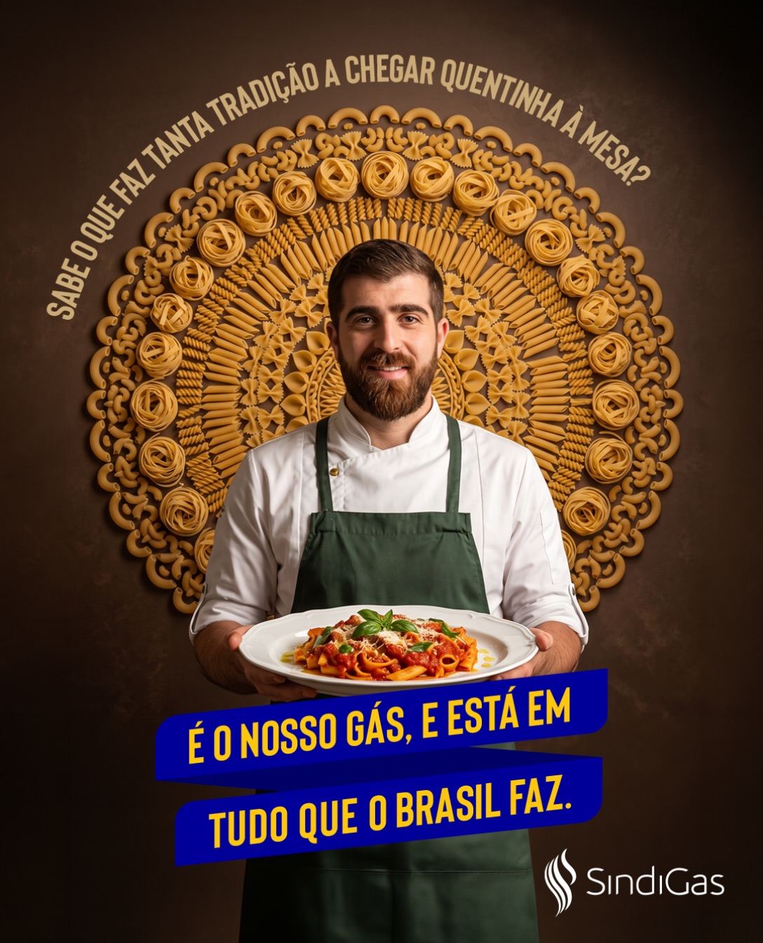 Da massa fresca ao molho que apura devagar, toda receita de família tem um ingrediente que não aparece no prato, mas faz toda a diferença: o GLP. 🔥🍝

É o nosso gás, e está em tudo que o Brasil faz.

#Sindigás #GLP #ÉONossoGás